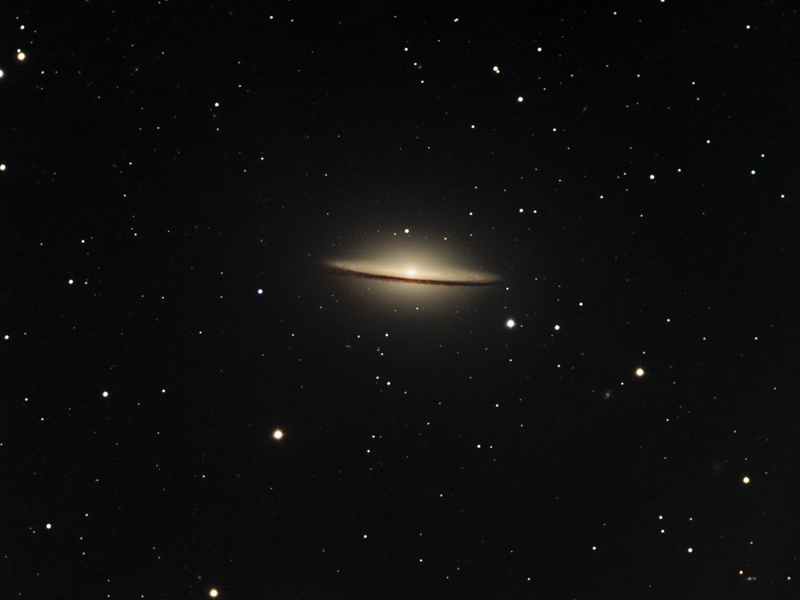 Messier 104, the Sombrero Galaxy.