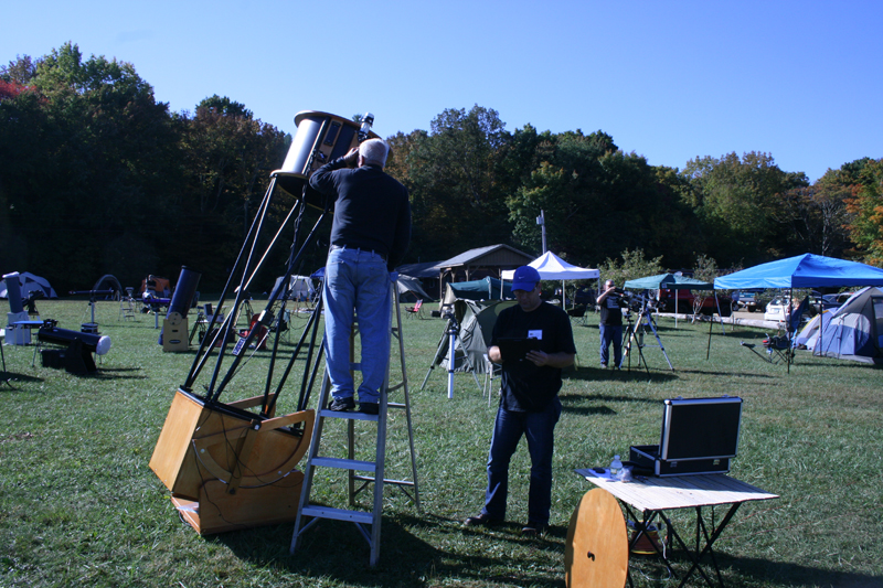 Observing the double star Castor in broad daylight!