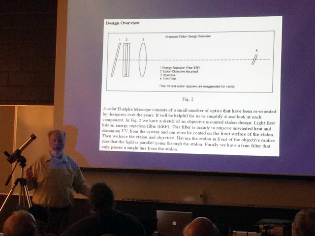 Leo Taylor explains the design and operation of solar telescopes.