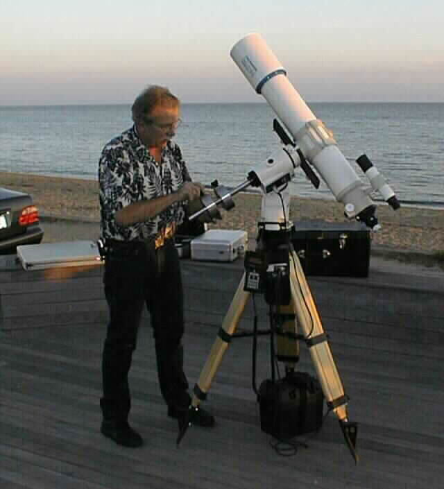 Photos taken by Leo Taylor
 Paul's Takahashi Refractor


