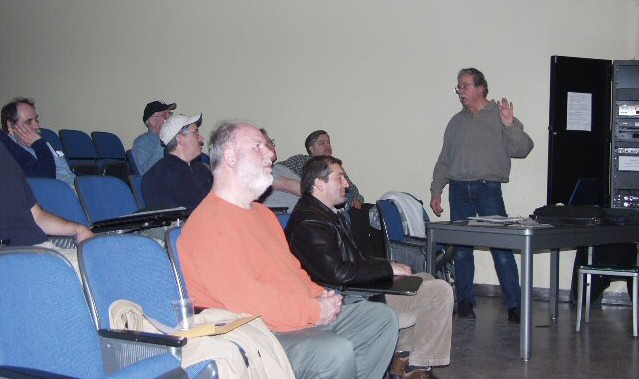 Photos by Greg Barker
Paul Hyndman talk

