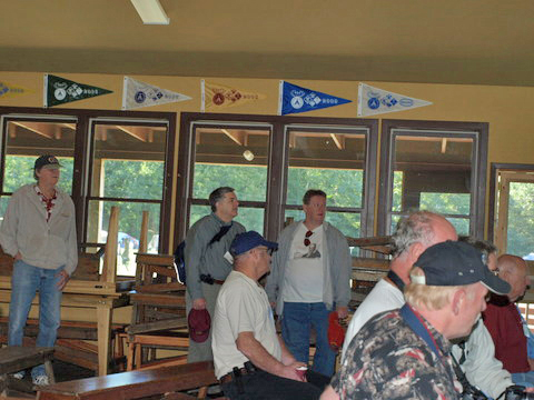 Photo by Rich Cosgrove
Getting ready for the speakers to present.
