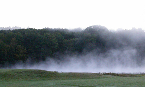 Photo by Ray Kaville
A little fog on the pond.
