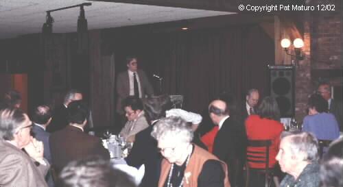 ASNH 50th Anniversary Dinner in 1987 taken by Pat Maturo
l to r)Tom & Rene Lloyd, Mrs & Mr Brian Marsden (comet registry fame)
Mr & Mrs Ed Weatherbee, Mrs & Mr Maurice (Club Secretary)

