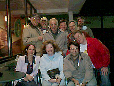 Photo by Ray Kaville
The Final Board of Director's Meeting with Linda Marks as President
back row: Bob Carruthers, Mike Dzubaty, Dave Johnson
middle row: Allan Sacharow, Ed Amarante, Andy Poniros
front row: Carol Ivers, Linda Marks, Al Washburn, Ray Kaville
Taken November 12, 2002 By Ray Kaville

