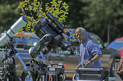 Photo by Alan Chaniewski
ASNH member Leon Collins enjoying his first CSP!

