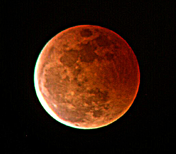 Photo by Eleanor Andujar
Lunar Eclipse on March 3, 2007 from the Southern Connecticut State University.
