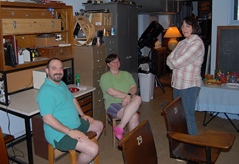 Photo by Al Sacharow
Here are some of the participants of the ASNH 70th birthday party held in June 0f 2007 at the Yale Observatory in Bethany, Ct.

