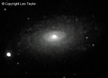 M 63 Galaxy in Canus Venatici by Leo Taylor
Meade 2080 8 in SCT, SBIG ST-7E, 4 min * 4

