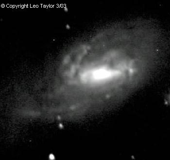 M 66 Galaxy in Leo by Leo Taylor
Meade 2080 8 in f/10 SCT, SBIG ST-7E, 7 min * 6
