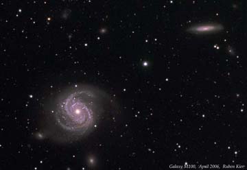 Taken by Ruben Kier in April of 2006
M 100 in Coma Berenices

