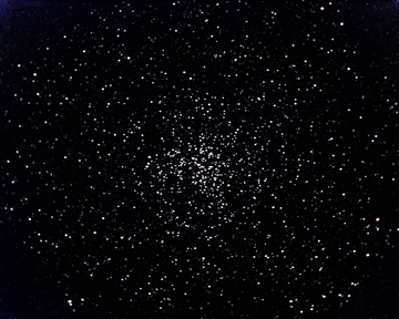 Photo by Leo Taylor
M37 Cluster in Auriga. Taken with a Meade 2080, f/6.3 reducer, and a Pentax K110D at 2 min. x 28.
