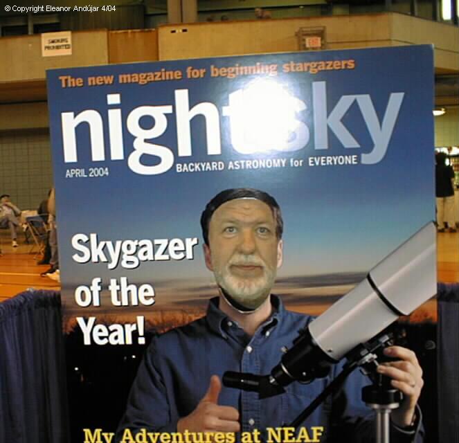 NorthEast Astro Forum by Eleanor And�jar
Cover Photo of April Edition of Night Sky

