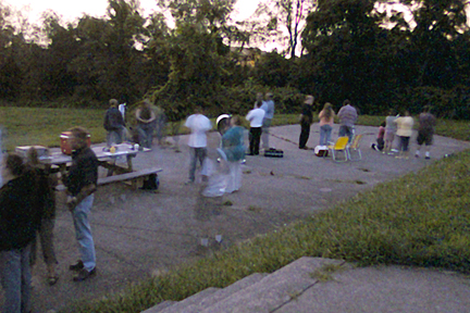 Photo by Alan Chaniewski
Hosted by the Connecicut Department of Enviromental Protection ASNH held their first public outreach gathering at the Osborndale State Park in Derby, Ct. Approximately 50 people from around the area showed up to view through 
members telescopes from 8:30pm till 11:00pm.
