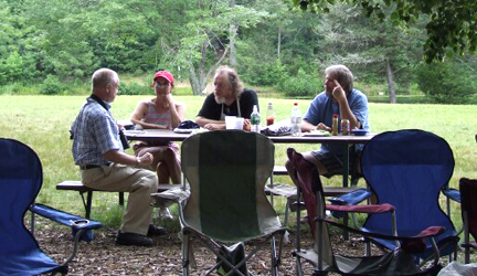 ASNH Picnic 2006 at Deer Lake taken by Eleanor Andujar
Twenty three people tried to stay out of the heat and eat, had a great time in Killingworth, at Deer Lake July 15th
