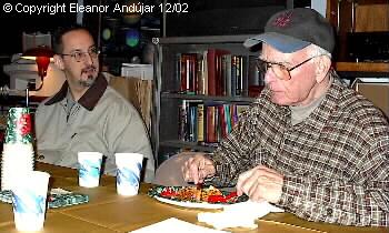 Solstice Party 2002 taken by Eleanor And�jar
Walt Kupson, Allan Sacharow
