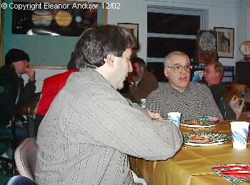 ASNH Solstice Party 2003 taken by Eleanor And�jar
Al Washburn, Ed Amarante
