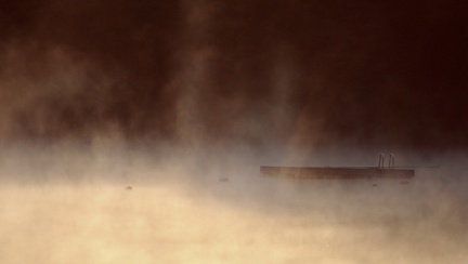 Photo by Alan Chaniewski
Early morning fog over the lake at CSP Sunday morning at daybreak.
