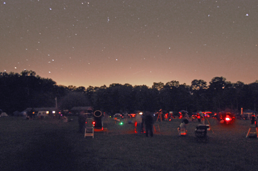 Photo by Alan Chaniewski
Picture of the Scope Field at about 10pm. 
