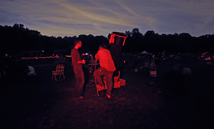 Photo by Alan Chaniewski
Viewing starts on Saturday night.
