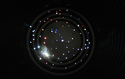 Photo by Alan Chaniewski
A supernova caught in a planetarium can!
