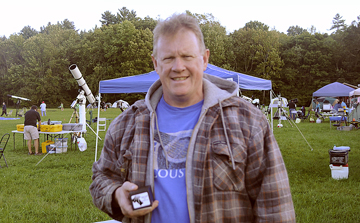 Photo by Alan Chaniewski
Member Ray Kaville is a proud owner of a new barlow lens from the CSP 22 raffle!
