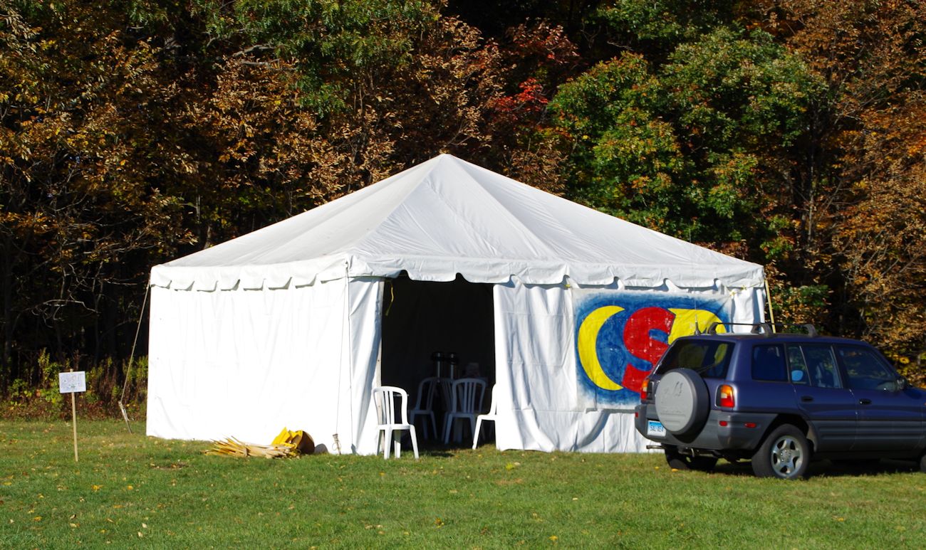 Photo by Leo Taylor
Warming Tent on the Main Field. 
Heaters, Coffee, Tea.
