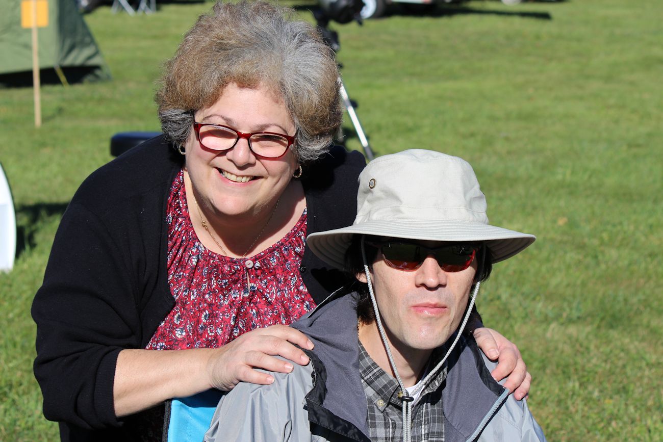 Photo by Steve Steinhardt
Stacey and Friend
