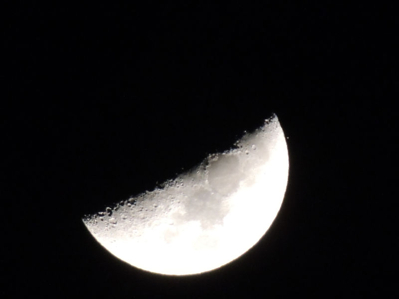 Moon and Aldebaron
Photos by Chris Predom
