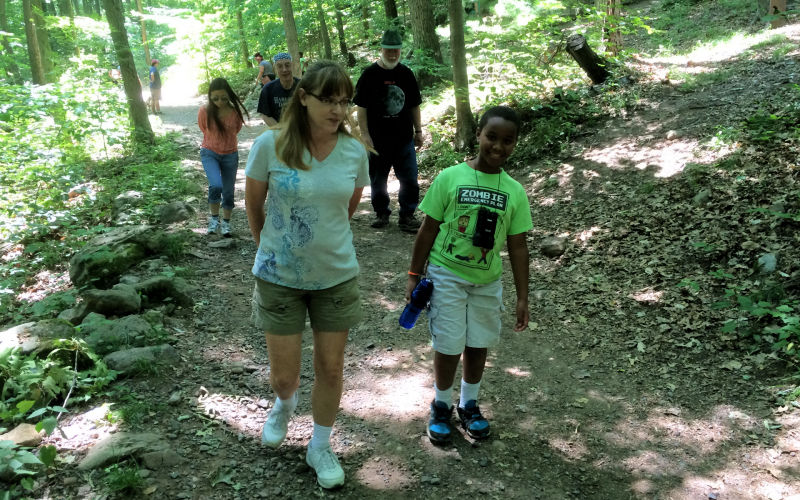 Photo By Mike Zarick
Starting Hike to up Sleeping Giant to Tower

